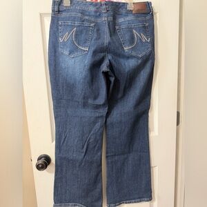Maurices Dark Blue Flare Jeans